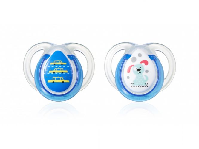 Tommee Tippee Šidítko C2N silikon Any Time 2ks 0-6m auto