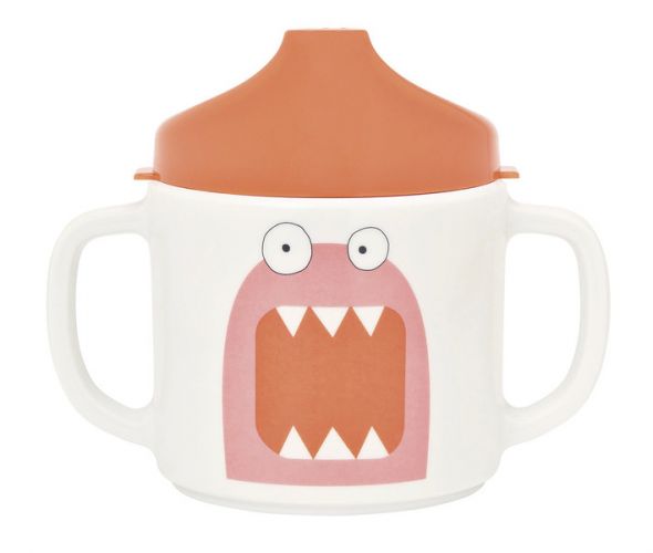 Lässig Hrneček s pítkem Cup with Silicone Monsters mad mabel