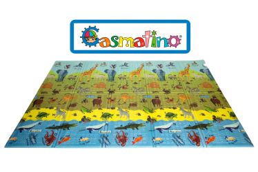 Casmatino dětská skládací podložka ABC Animals – 2000x1400x10