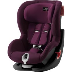 Autosedačka Britax Romer King II Black Burgundy Red