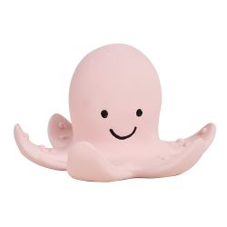 Tikiri Ocean Buddies Chrastítko a kousátko z přírodní gumy chobotnice