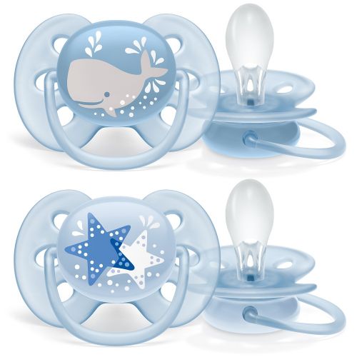 Avent Šidítko Ultra soft Premium Obrázek 6 - 18 m. - 2 ks chlapec