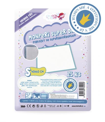 MonPeri podložky SuperDry S