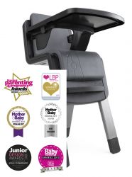 Nuna Jídelní židlička ZAAZ pewter