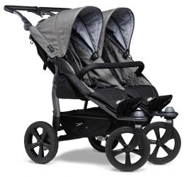 Kočárek TFK Duo - air chamber wheel prem. grey
