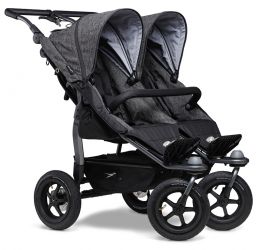 Kočárek TFK Duo - air wheel prem. anthracite