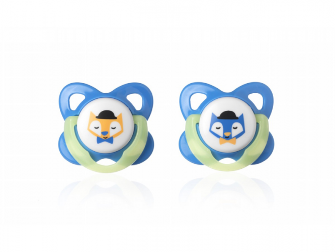 Tommee Tippee Šidítko latex ortodontické 2 ks 6-12m Basic