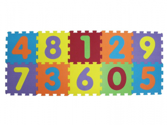 Ludi Puzzle pěnové 143x48 cm čísla