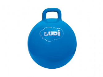 Ludi Skákací míč 45cm modrý