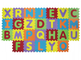 Ludi Puzzle pěnové 199x115 cm písmena