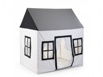 Childhome Domek textilní Black&White 125x95x145 cm