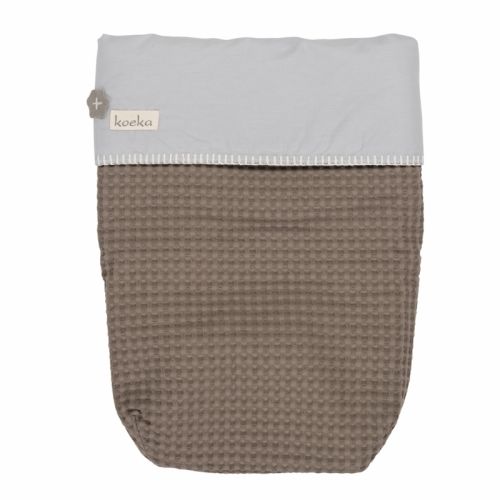 Koeka Nánožník na autosedačku Antwerp - taupe/silver grey