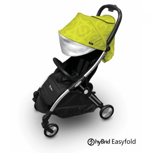 Kočárek Hybrid Ezyfold Chrome Silver/ Wasabi 2023