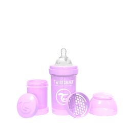 TWISTSHAKE Kojenecká láhev Anti-Colic 180ml Pastelově fialová