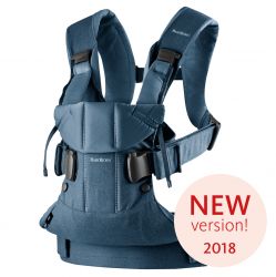 BabyBjörn Ergonomické nosítko ONE Classic Denim/ Midnight blue Cotton 