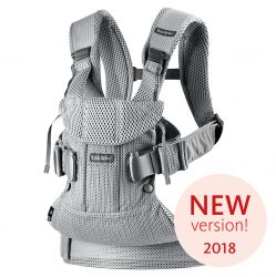 BabyBjörn Ergonomické nosítko ONE Silver 3D Mesh 