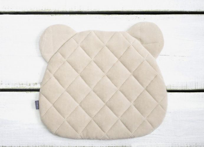 Sleepee Polštář Royal Baby Teddy Bear Pillow písková