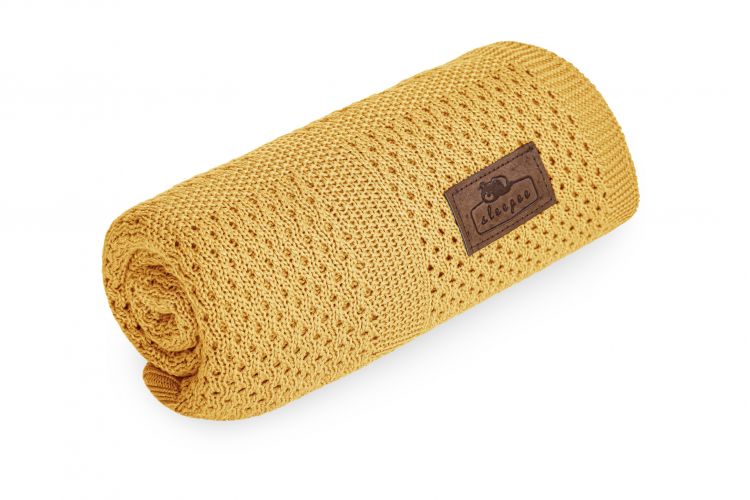 Sleepee Bambusová deka Ultra Soft Bamboo Blanket hořčicová