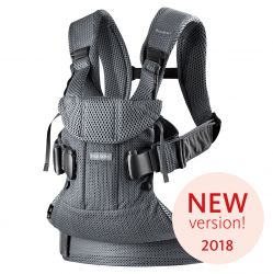 BabyBjörn Ergonomické nosítko ONE Anthracite 3D Mesh 