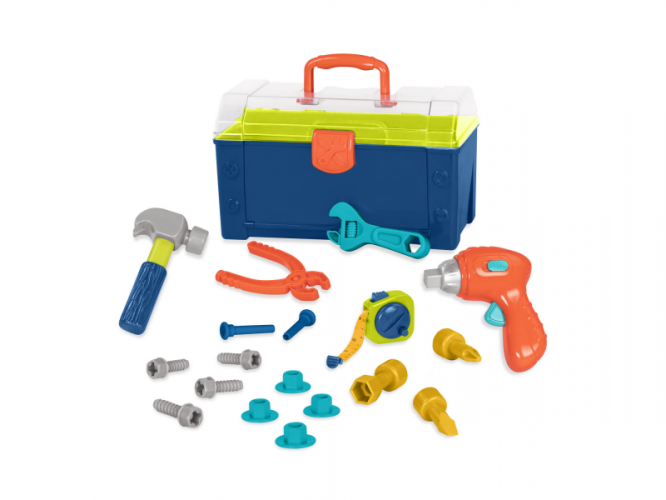 B-Toys Sada nářadí v kufříku Busy Builder