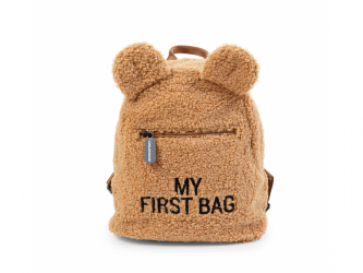 Childhome Dětský batoh My First Bag Teddy Beige