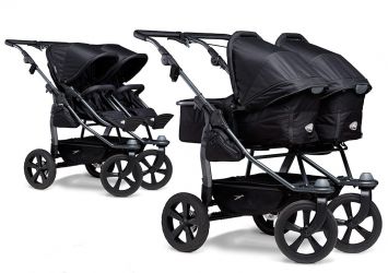 Kočárek TFK Duo combi push chair - air chamber wheel black