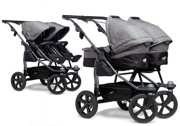 Kočárek TFK Duo combi push chair - air chamber wheel prem. grey