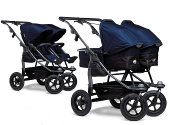 Kočárek TFK Duo combi pushchair - air wheel navy
