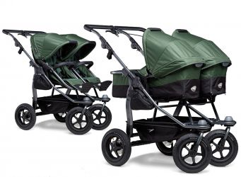 Kočárek TFK Duo combi push chair - air wheel oliv