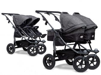 Kočárek TFK Duo combi push chair - air wheel prem. anthracite