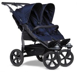 Kočárek TFK Duo - air chamber wheel navy