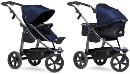 Kočárek TFK Mono combi pushchair - air chamber wheel navy