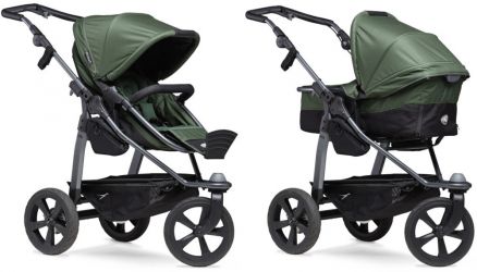 Kočárek TFK Mono combi pushchair - air chamber wheel oliv