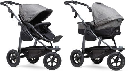 Kočárek TFK Mono combi pushchair - air wheel prem. grey
