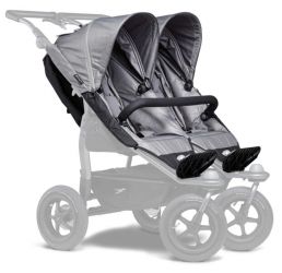 TFK stroller seats Duo grey