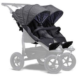 TFK stroller seats Duo prem. anthracite