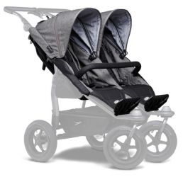 TFK stroller seats Duo prem. grey