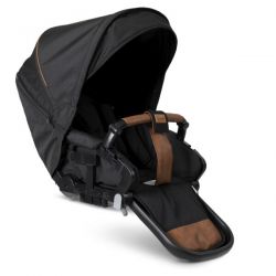 Emmaljunga NXT seat unit FLAT outdoor black 36105
