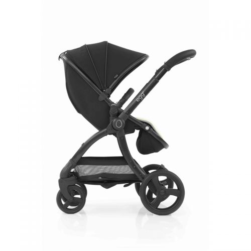 Kočárek BabyStyle Egg2 JUST BLACK / Black mat 2022 - Speciální Edice