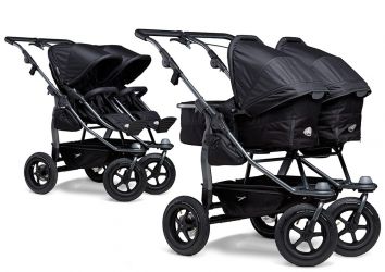 Kočárek TFK Duo combi pushchair - air wheel black