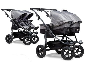 Kočárek TFK Duo combi pushchair - air wheel grey