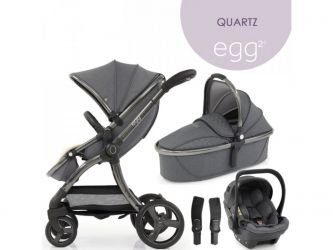 Kočárek BabyStyle Egg2 set 4 v 1 - Quartz 2023