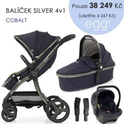 Kočárek BabyStyle Egg2 set 4 v 1 - Cobalt 2021