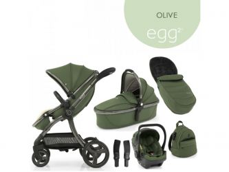 Kočárek BabyStyle Egg2 set 6 v 1 - Olive 2022