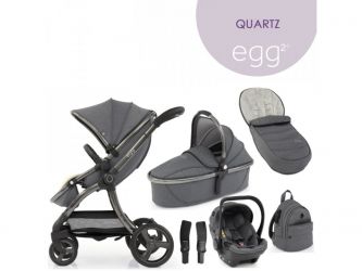 Kočárek BabyStyle Egg2 set 6 v 1 - Quartz 2023