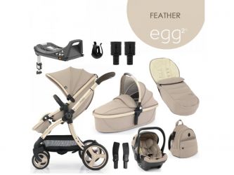 Kočárek BabyStyle Egg2 set 9 v 1 - Feather 2023