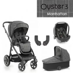 Kočárek BabyStyle Oyster 3 základní set 4 v 1 - Manhattan 2022