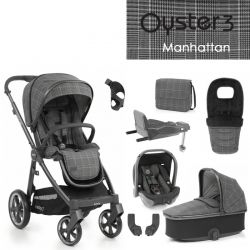 Kočárek BabyStyle Oyster 3 nejlepší set 8 v 1 - Manhattan 2021
