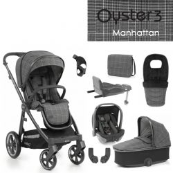 Kočárek BabyStyle Oyster 3 nejlepší set 8 v 1 - Manhattan 2022