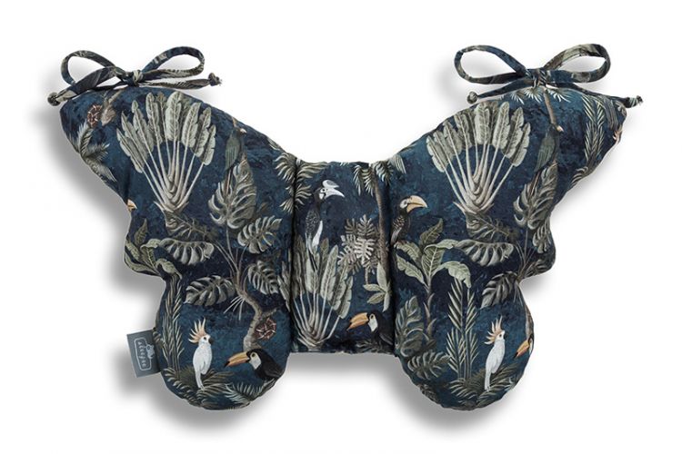 Sleepee Stabilizační polštářek Butterfly pillow Jungle Dark Blue